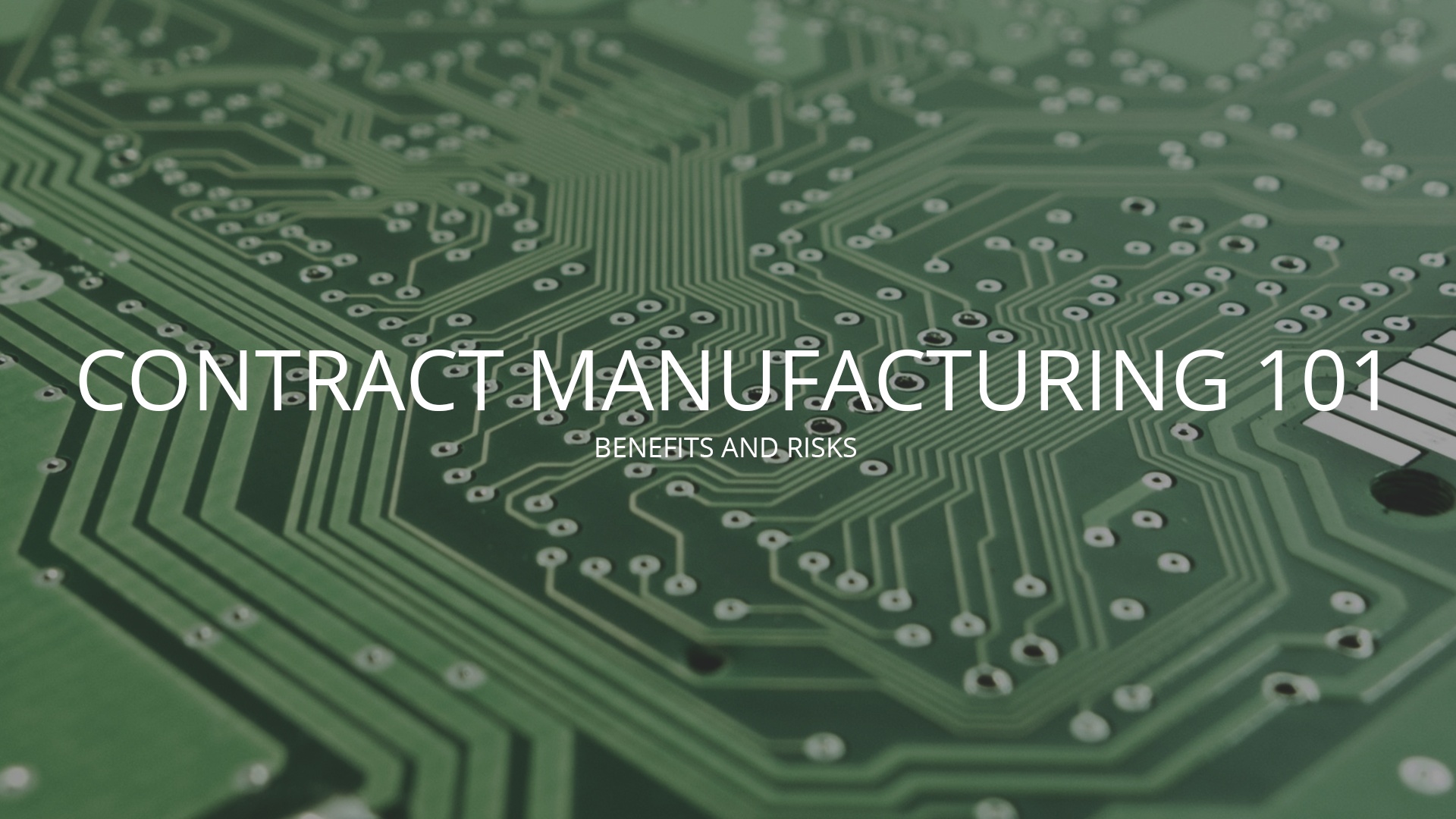 Contract Manufacturing